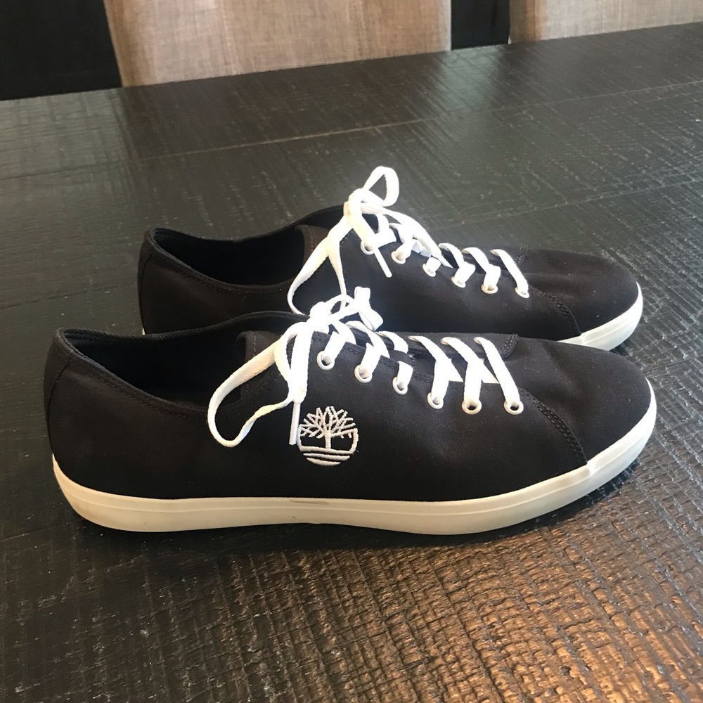 Timberland canvas shoes
